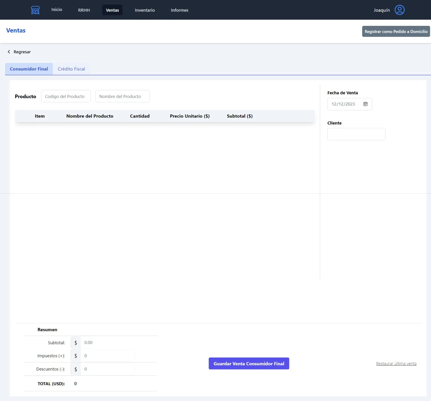 Carmencita Management System 2
