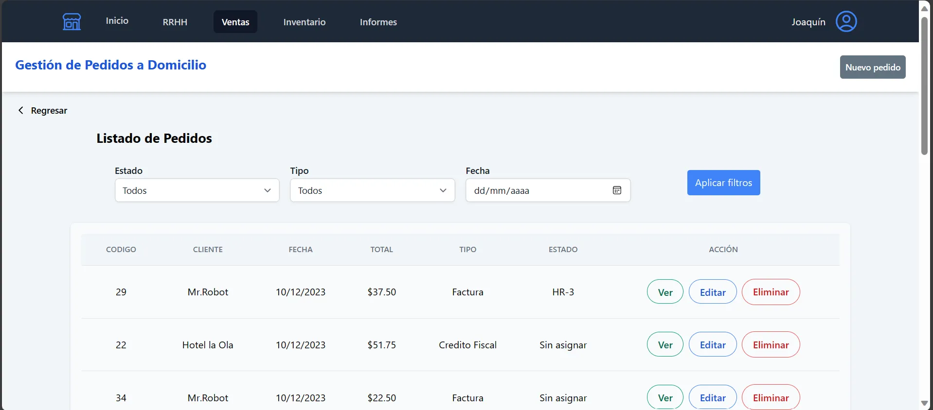 Carmencita Management System 3